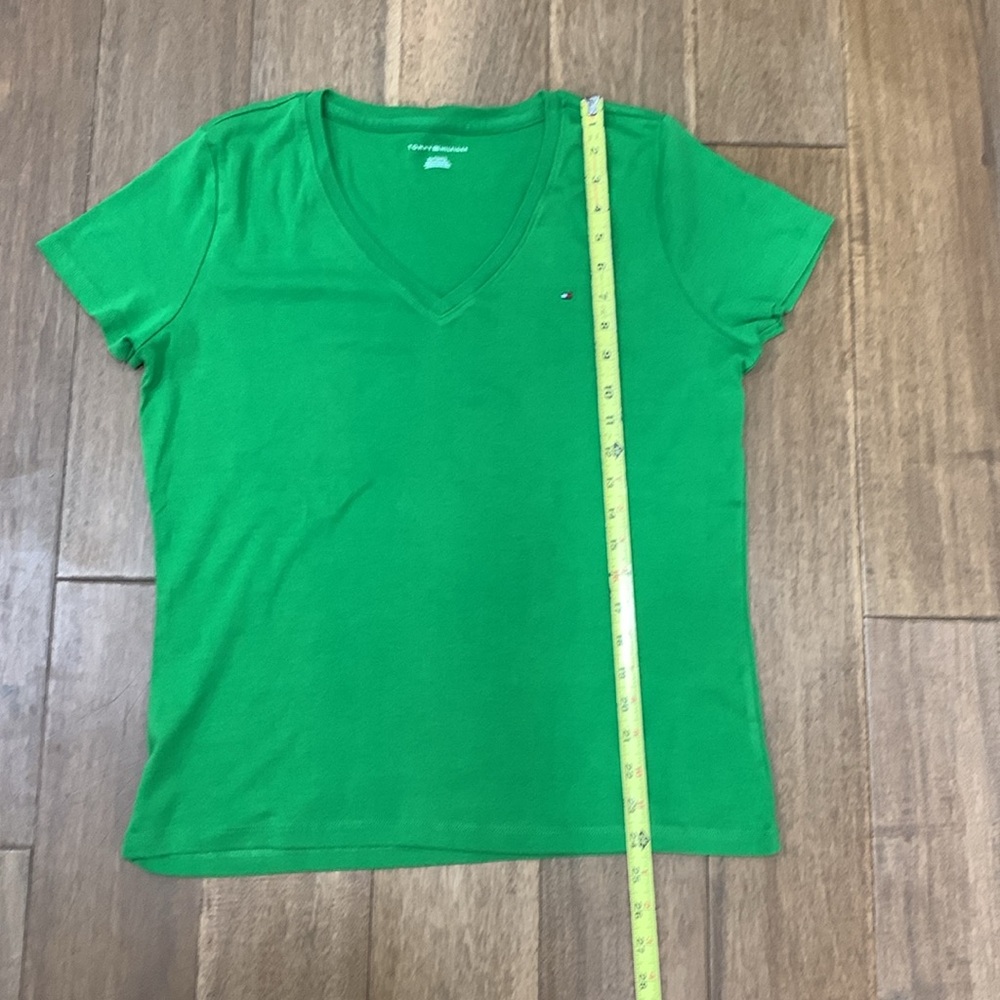 Green Tommy Hilfiger Top Green Size XL - Picture 5 of 6